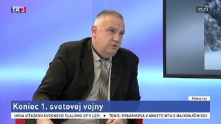 Štúdio TA3: P. Velčický o prvej svetovej vojne