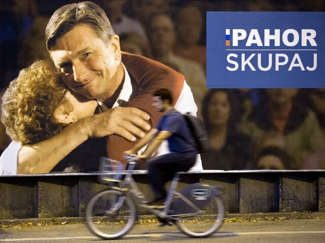 V slovinských prezidentských voľbách vedie doterajšia hlava štátu