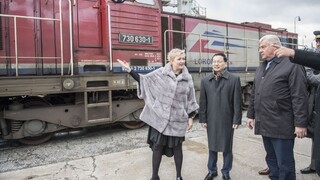 Obnovili Hodvábnu cestu, do Bratislavy prišiel vlak z Číny