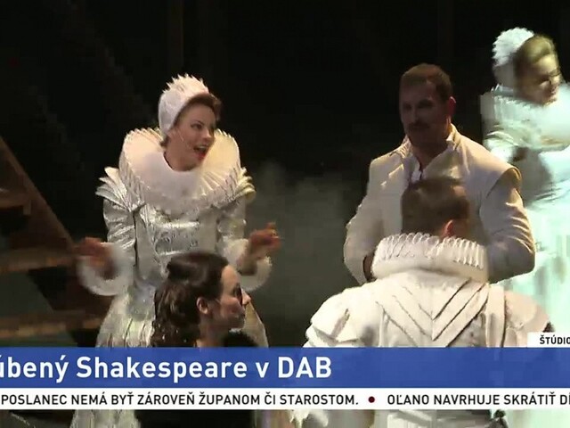 Richard III. v činohre SND / Zaľúbený Shakespeare v DAB / Noc divadiel sa blíži / Kállayov Labyrint imaginácie / Ekotopfilm 2017 / Trenčín oživil HoryZonty / Stratégia rozvoja kultúry