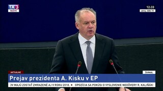 Kiska vyzval EÚ na spoločný postup proti ruskej propagande