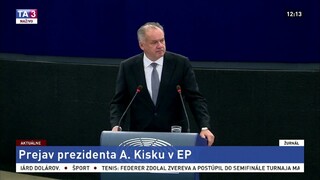 Prejav prezidenta Andreja Kisku v Európskom parlamente