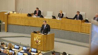 Prejav Andreja Danka v pléne Štátnej dumy Ruskej federácie