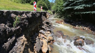 Cesta cez Kremnické Bane je po roku opäť otvorená