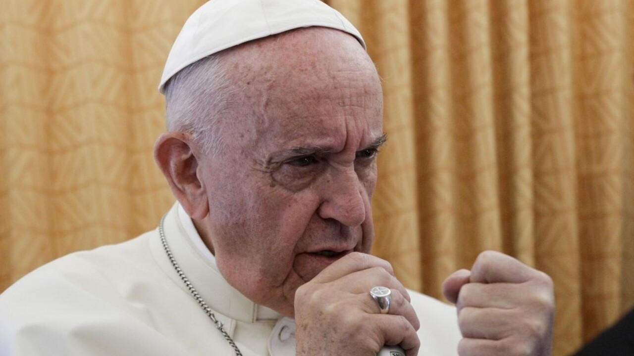 Pápež kritizoval zvrátený prístup ku klimatickým zmenám