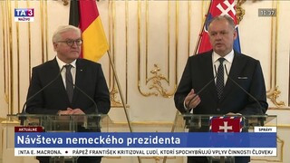 Vyhlásenie prezidentov Slovenska a Nemecka po ich spoločnom stretnutí