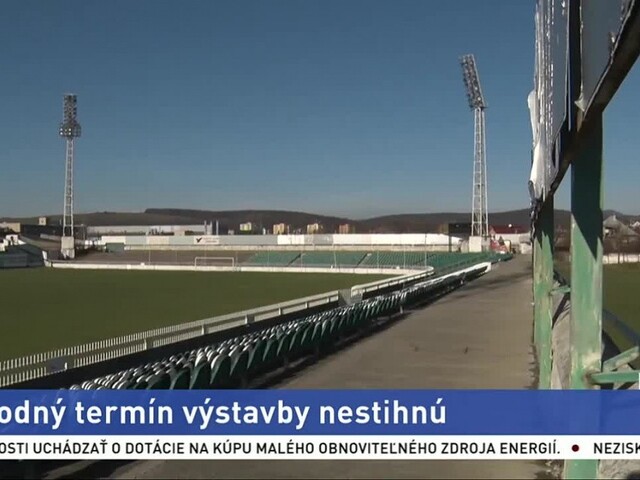 Termín dokončenia nového štadiónu v Prešove sa posunul na rok 2019