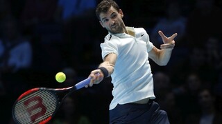 Dimitrov zdolal na turnaji majstrov Carrena Bustu