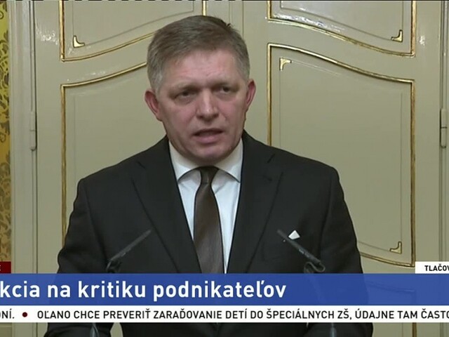 TB R. Fica, ktorý reagoval na kritiku PAS k príplatkom za prácu