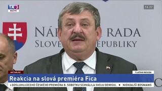 TB A. Hrnka a T. Bernaťáka o vyjadrení premiéra