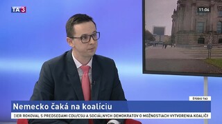 Štúdio TA3: M. Lenč o formovaní koalície v Nemecku