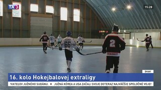 Po 16. kole hokejbalovej extraligy si pripísal body Jokerit Petržalka