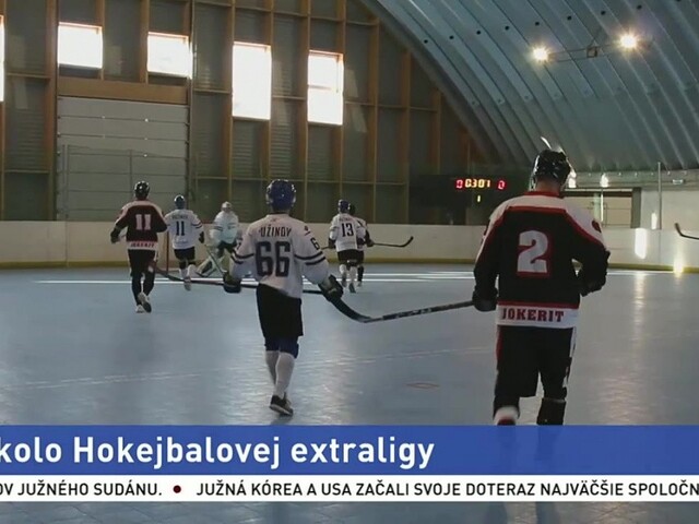 Po 16. kole hokejbalovej extraligy si pripísal body Jokerit Petržalka