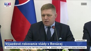 TB R. Fica o výjazdovom rokovaní vlády v Revúcej