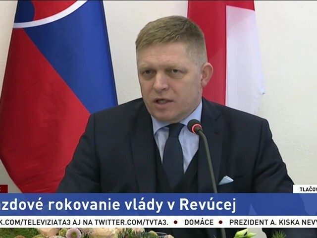 TB R. Fica o výjazdovom rokovaní vlády v Revúcej