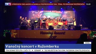 Na charitatívnom koncerte v Ružomberku rozdávali bohaté darčeky