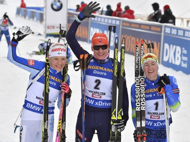 Kuzminová zničila konkurentky, zvíťazila v stíhačke na 10 km