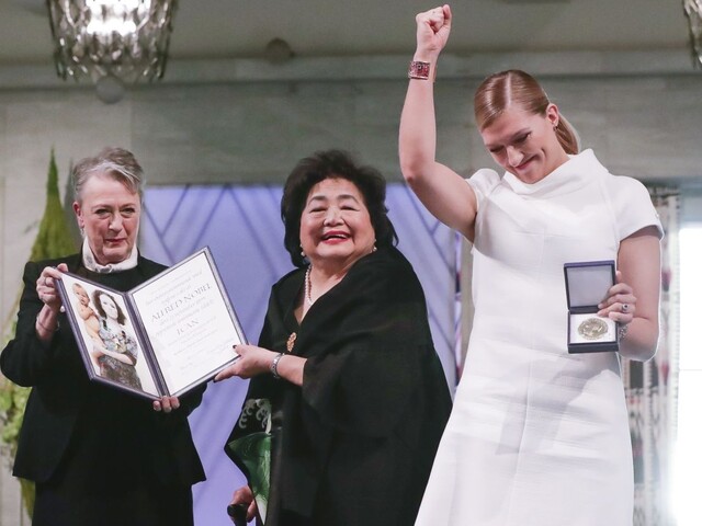 Nobelova cena za mier putovala medzinárodnej kampani