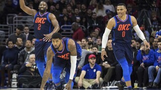 NBA: Oklahoma City tesne zdolala Philadelphiu
