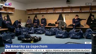Naša hokejisti odišli do Ameriky na juniorské majstrovstvá sveta