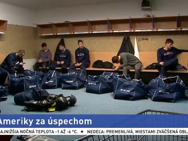 Naša hokejisti odišli do Ameriky na juniorské majstrovstvá sveta