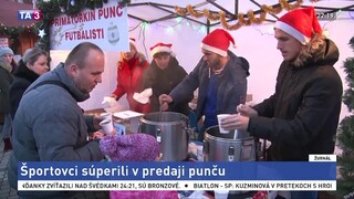 Predajom vianočného punču podporili nádejné športové talenty