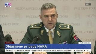 TB T. Gašpara a P. Hraška o objasnených prípadoch NAKA