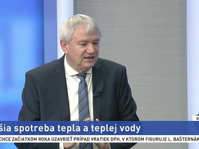 HOSŤ V ŠTÚDIU: S. Janiš o spotrebe tepla a teplej vody
