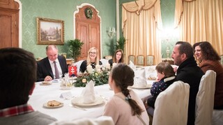 Kiska večeral s irackou rodinou, zaujímal sa o jej život na Slovensku