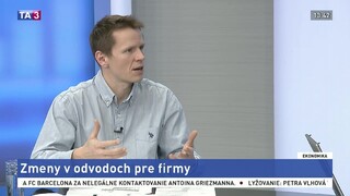HOSŤ V ŠTÚDIU: R. Ďurana o zmenách v odvodoch pre firmy