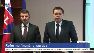 TB P. Kažimíra a F. Imreczeho o reforme finančnej správy