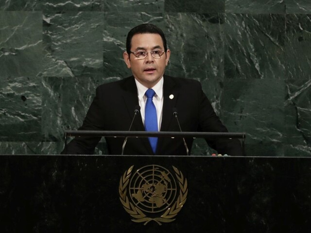 Guatemala presťahuje veľvyslanectvo do Jeruzalema, oznámil prezident