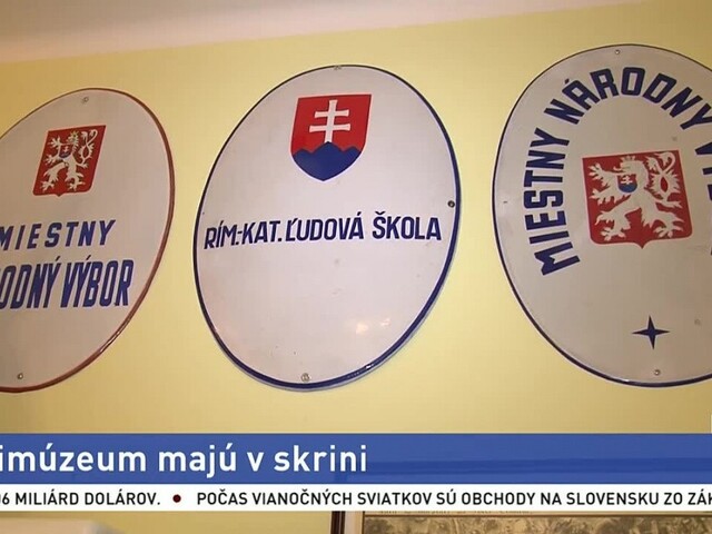 Najmenšie múzeum na Slovensku zriadili v starej skrini