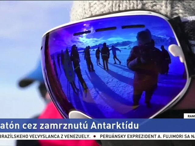 Maratónci si zmerali sily v extrémnych podmienkach Antarktídy