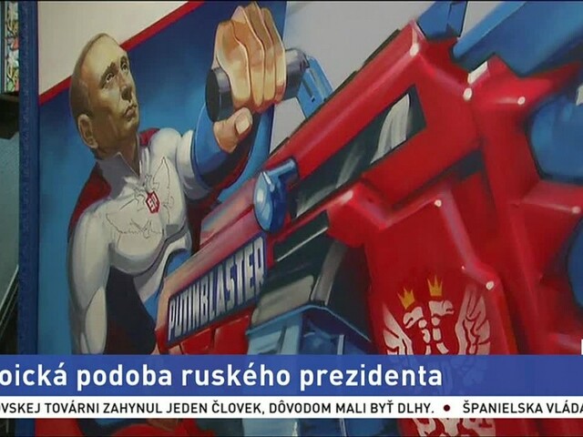V Moskve otvorili výstavu o Putinovi v heroických podobách