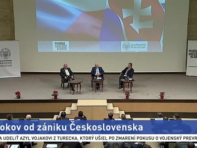 Mečiar a Klaus: Rozpad Československa bol nevyhnutný