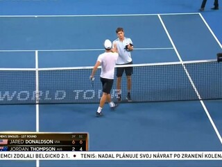 V Brisbane zvíťazil Donaldson, vyradil domáceho Thompsona