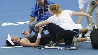 Muguruzová skrečovala zápas, nepomohli jej ani lekári