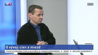HOSŤ V ŠTÚDIU: V. Baláž o vývoji cien a miezd