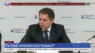 TB P. Kažimíra a R. Kuruca o plánoch ministerstva financií v roku 2018