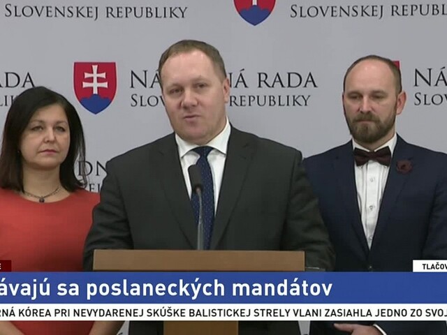 TB predstaviteľov OĽaNO o tom, ako sa vzdávajú poslaneckých mandátov