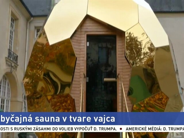 Švédski umelci predstavili nezvyčajné prevedenie sauny