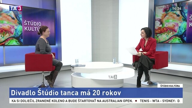 Marián Labuda je už v hereckom nebi / Divadlo Štúdio tanca má 20 rokov / Umelci vystavili prvotné práce