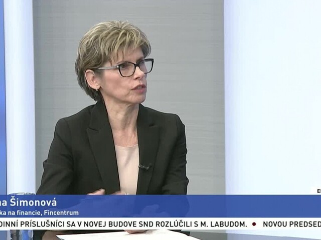 HOSŤ V ŠTÚDIU: Z. Šimonová o pripravovaných zmenách v stavebnom sporení