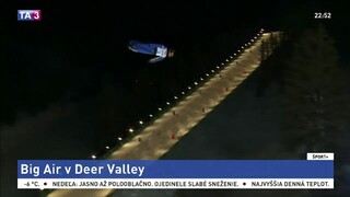 Lyžiarski akrobati na Big-Air ukázali svoje najlepšie triky