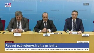 TB ministerstva obrany o modernizácii a prioritách na rok 2018