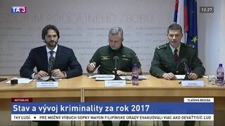 TB R. Kaliňáka a T. Gašpara o kriminalite v roku 2017