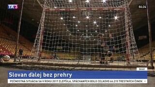 Futsalový Slovan začal nový rok výhrou, ako jediný je bez prehry