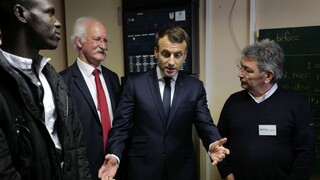 Macron požiadal Britániu o viac peňazí. Chce zabrániť otvoreniu džungle