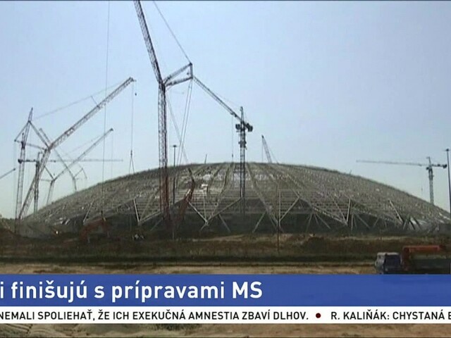 V Rusku finišujú s prípravami na Majstrovstvá sveta vo futbale 2018